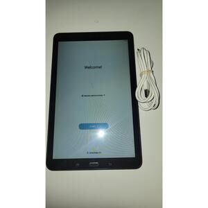 Samsung Galaxy Tab E SM-T560 16GB, Wi-Fi, 9.6in - Black Factory Reset
